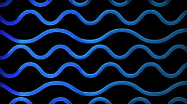 Parlayan neon etkisi deseni soyut arkaplan, siyah arkaplan. 