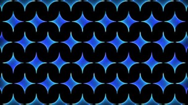 Parlayan neon etkisi deseni soyut arkaplan, siyah arkaplan. 