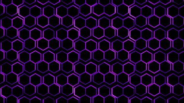 Parlak neon efekt arka planı, siyah arkaplan