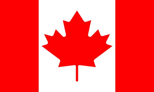 カナダの国旗イラストです カナダのカエデの葉の背景のベクトル ストックイラスト