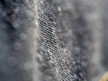 Kot kumaşın yüzey dokusuna yakın