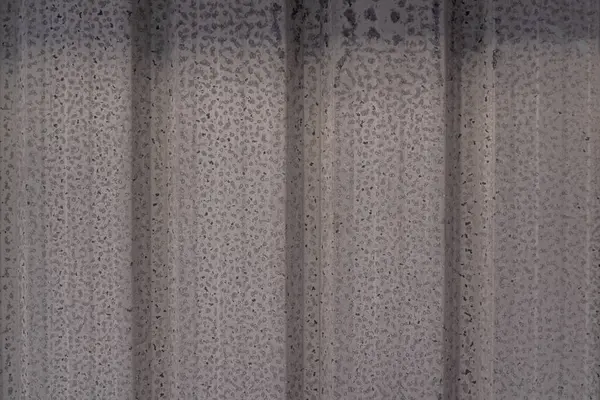 Текстура Поверхности Металлического Листа Забор Строительной Площадки — стоковое фото