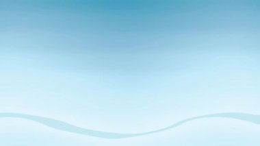 Model ile arkaplan animasyonu mavi ile üç okyanus dalgası teması