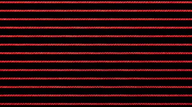 Siyah çizgilerin kombinasyonu ile canlandırılmış kırmızı kumaş dokusu arka planı