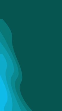 soyut turkuaz eğimli dalga animasyonu boş alan ile dikey ekranda yazı veya başlıklar için