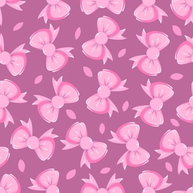 Fiyonklar, pembe tonlarda boyanmış fiyonklar, pürüzsüz desenler yatak odası dekorasyonu ve parti teması için mükemmel pembe tonlar, dekorasyon, tatil etkinliği, parti sosyal etkinliği, bağlı yay, baskı, ambalaj kağıdı