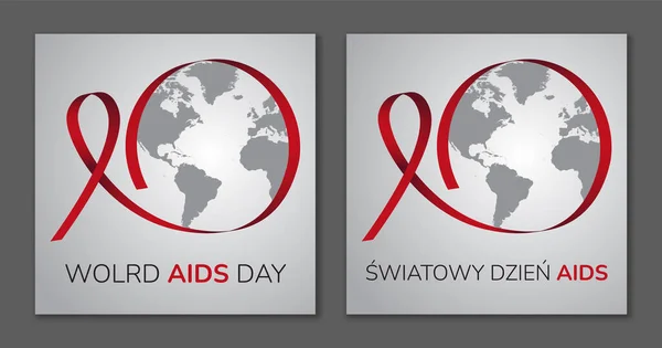 Dünya Yardım Günü. İngilizce ve cilalama. Vektör tasarımı. 