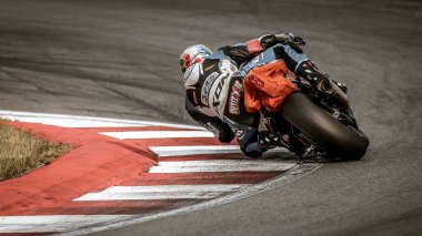 Oschersleben, Almanya, Haziran 09, 2019: FIM Endurance World Championship yarışları