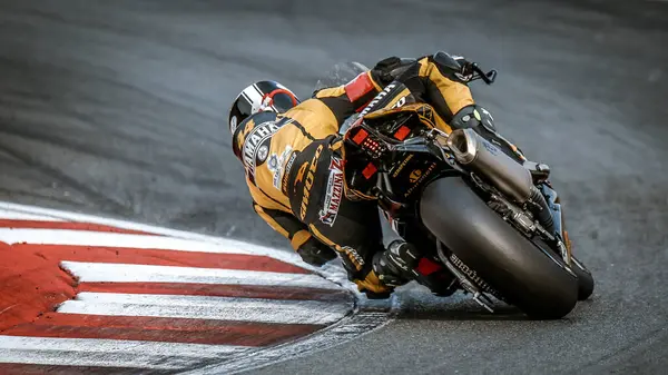 stock image Oschersleben, Germany, June 09, 2019:Racing motorbike compete to FIM Endurance World Championship on 2019 season