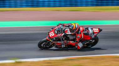 Oschersleben, Almanya, 09 Haziran 2019: Yamaha YZF-R1 by LCR ENDURANCE FIM Endurance World Championship at Motorsport Arena