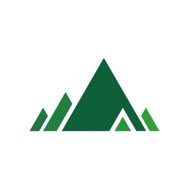 Logo için dağların tasviri