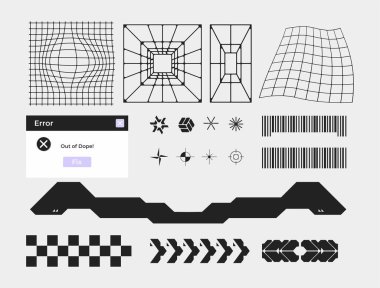 Bilimkurgu fütüristik bilim kurgu poster çerçevesi HUD klipsi sanat yüksek teknoloji şablonu siber punk arayüz şeritleri düzenlenebilir