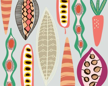 Sebze bahçesi mutfağı antika model arka plan döşemesi tekstil ambalaj baskı sanatı kullanılabilir