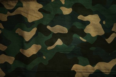 Ordu kamuflaj brandası tekstil, kamuflaj bezi bezi, askeri tekstil ağı. 