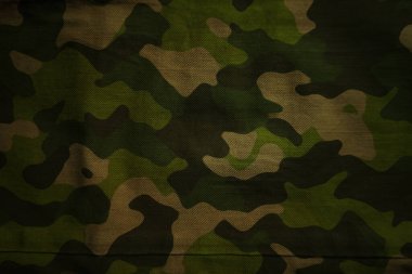 Ordu kamuflaj brandası tekstil, kamuflaj bezi bezi, askeri tekstil ağı. 