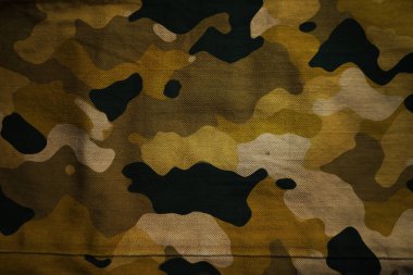 Ordu kamuflaj brandası tekstil, kamuflaj bezi bezi, askeri tekstil ağı. 