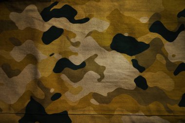 Ordu kamuflaj brandası tekstil, kamuflaj bezi bezi, askeri tekstil ağı. 