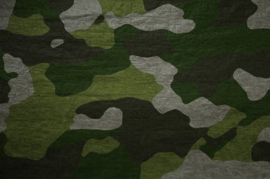 Ordu kamuflaj brandası tekstil, kamuflaj bezi bezi, askeri tekstil ağı. 