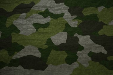 Ordu kamuflaj brandası tekstil, kamuflaj bezi bezi, askeri tekstil ağı. 