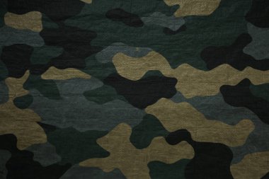 Ordu kamuflaj brandası tekstil, kamuflaj bezi bezi, askeri tekstil ağı. 