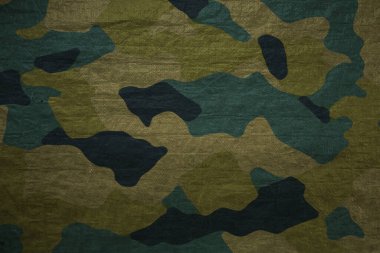 Ordu kamuflaj brandası tekstil, kamuflaj bezi bezi, askeri tekstil ağı. 