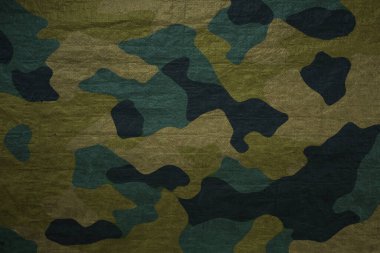 Ordu kamuflaj brandası tekstil, kamuflaj bezi bezi, askeri tekstil ağı. 