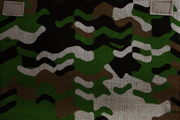 Ordu Kamuflaj Muşamba Örgüsü Kamuflaj Bezi Kumaş Deseni — Stok fotoğraf