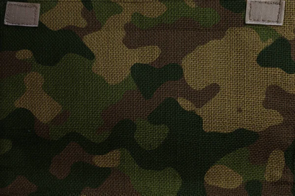 Armé Militär Kamouflage Presenning Mesh Camo Canvas Tyg Mönster — Stockfoto