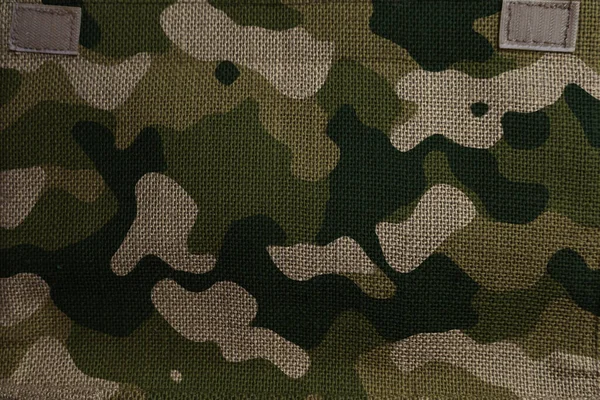 Ejército Militar Camuflaje Lona Malla Patrón Tela Camuflaje — Foto de Stock
