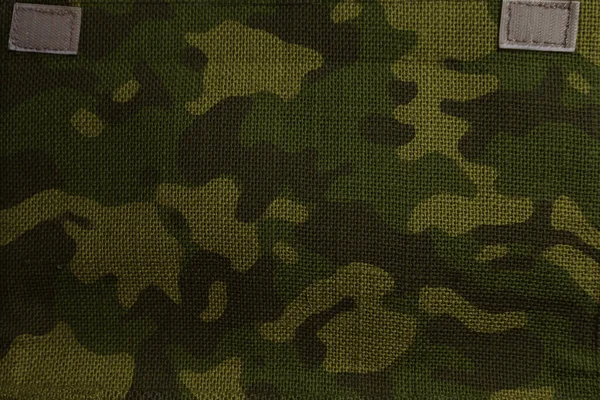 Esercito Camuffamento Telone Tessile Camo Modello Tela Militare Tessuto Maglia — Foto Stock