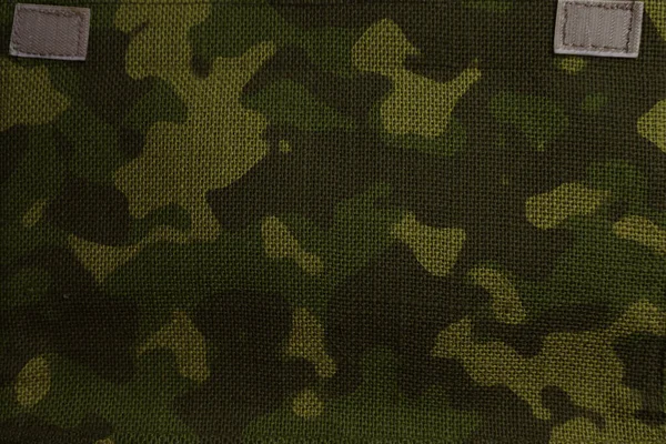 Armeetarnstoff Tarnmuster Leinwand Militärisches Textilnetz Hintergrund — Stockfoto