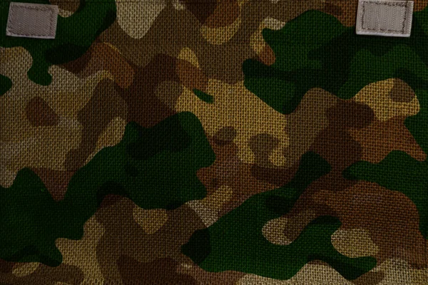 Tkaniny Kamuflażu Wojskowego Płótno Kamuflażu Wojskowe Tło Siatki Tekstylnej — Zdjęcie stockowe