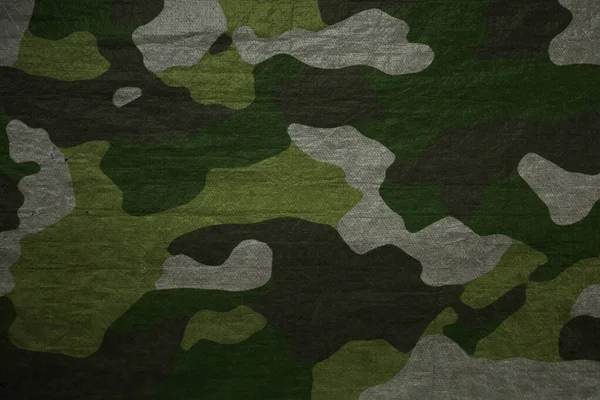 Ordu Kamuflaj Brandası Tekstil Kamuflaj Bezi Bezi Askeri Tekstil Ağı — Stok fotoğraf