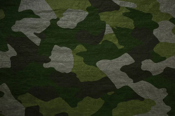 Kamuflase Militer Tekstil Tarp Pola Kanvas Kamuflase Militer Mesh Latar — Stok Foto