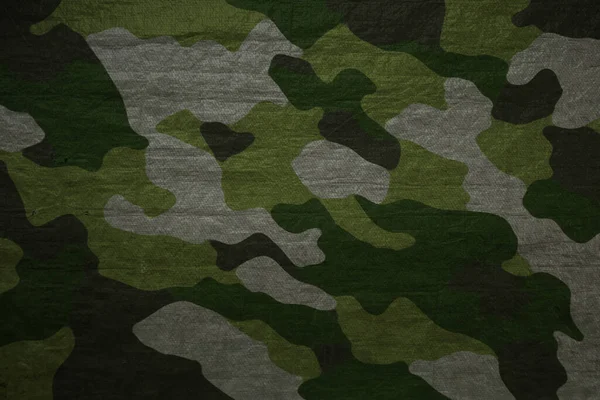 Hadsereg Álcázás Ponyva Textil Camo Minta Vászon Katonai Textil Háló — Stock Fotó
