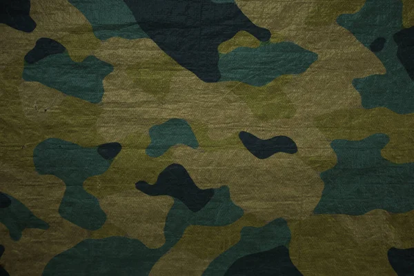 Ejército Camuflaje Lona Textil Tela Patrón Camuflaje Fondo Malla Textil — Foto de Stock