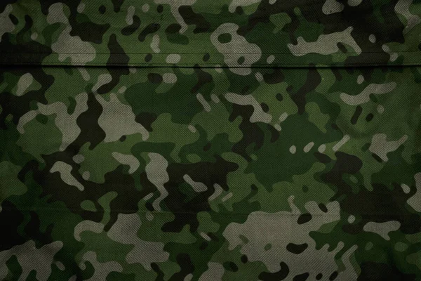Textura Lona Militar Fundo Têxtil Camuflagem Exército Padrão Malha Tecido — Fotografia de Stock
