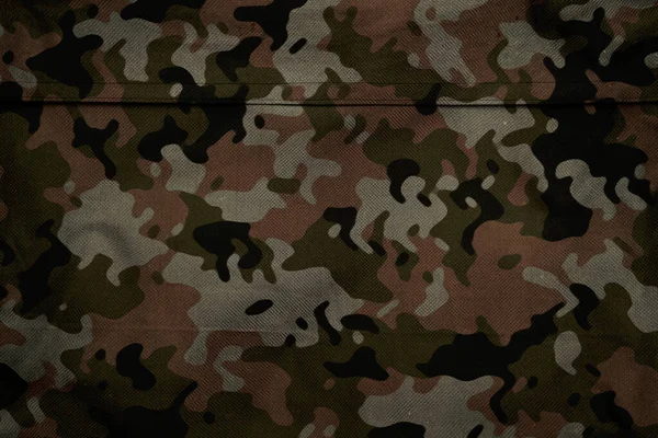 Militärische Plane Textur Armee Tarnung Textilen Hintergrund Tarnung Stoff Netzmuster — Stockfoto