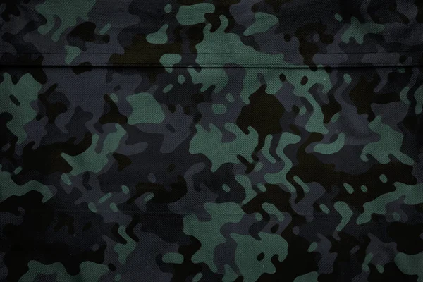 Tessitura Della Tela Cerata Militare Esercito Camuffamento Sfondo Tessile Modello — Foto Stock