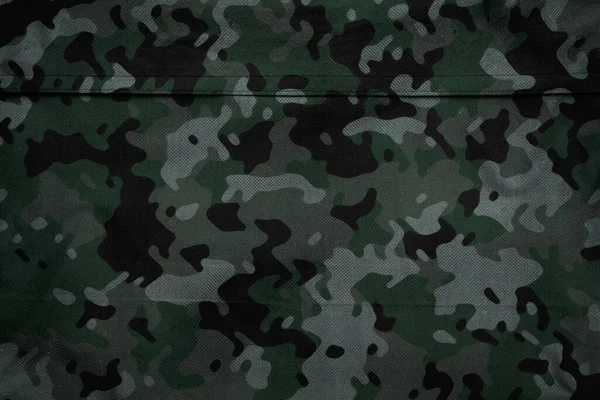 Askeri Branda Dokusu Ordu Kamuflaj Tekstil Arka Planı Kamuflaj Kumaş — Stok fotoğraf