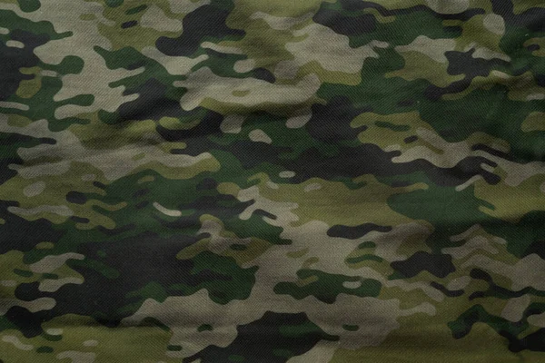 Στρατιωτική Υφή Μουσαμά Στρατός Καμουφλάζ Υφάσματος Φόντο Καμουφλάζ Μοτίβο Υφάσματος — Φωτογραφία Αρχείου