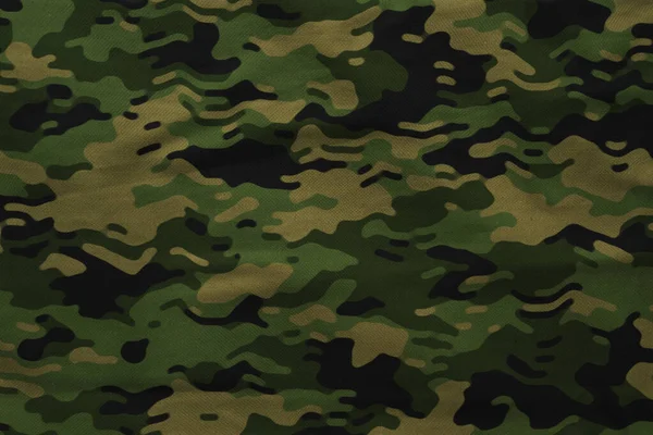 Motif Camouflage Militaire Coloré Fond Maille Textile Militaire Camouflage Bâche — Photo