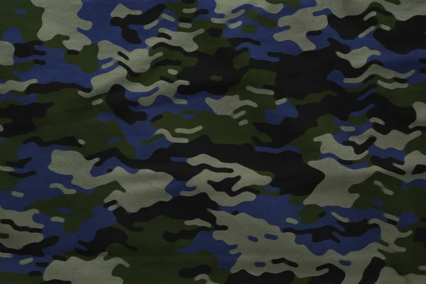 Colorato Modello Camuffamento Dell Esercito Camuffamento Militare Tessuto Maglia Sfondo — Foto Stock