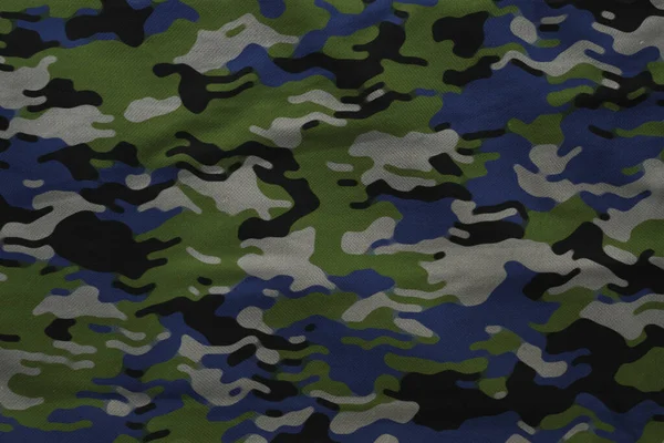 Warna Warni Tentara Pola Kamuflase Kamuflase Militer Tekstil Mesh Latar — Stok Foto