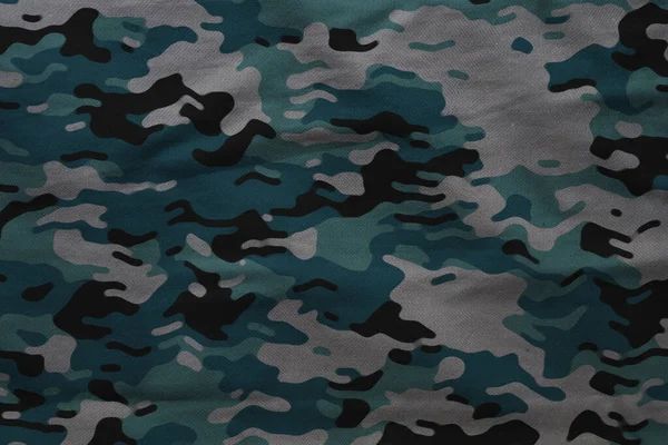 Kolorowy Wzór Kamuflażu Wojskowego Kamuflaż Wojskowa Siatka Tekstylna Tło Wodoodporna — Zdjęcie stockowe