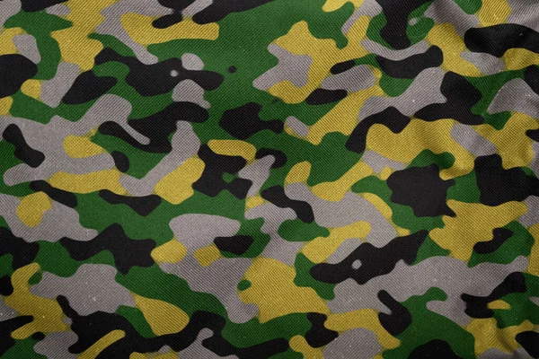 Patrón Camuflaje Del Ejército Colorido Camuflaje Fondo Malla Textil Militar — Foto de Stock