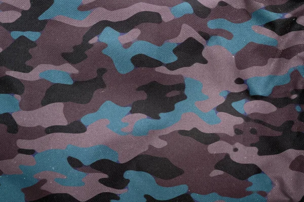 Outdoor Camouflage Mesh Military Tarp Pattern Camouflage Fabric Texture Army — Stock Photo, Image