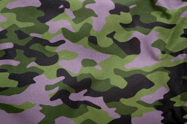 Siatka Kamuflażu Zewnętrznego Wzór Plandeki Wojskowej Faktura Tkaniny Kamuflażowej Tło — Zdjęcie stockowe