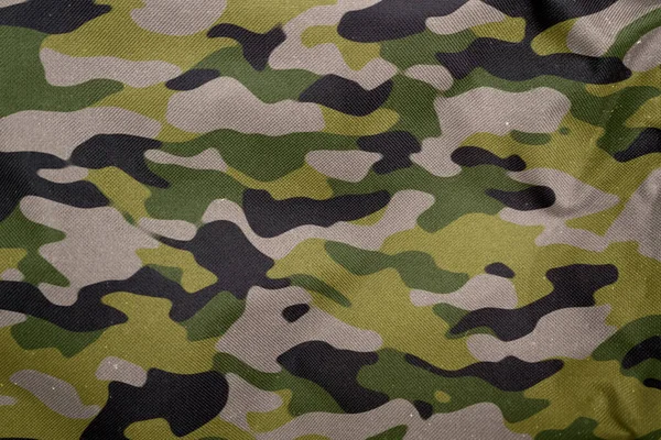 Venkovní Maskovací Pletivo Vojenská Plachta Vzor Maskovací Textura Tkaniny Armádní — Stock fotografie