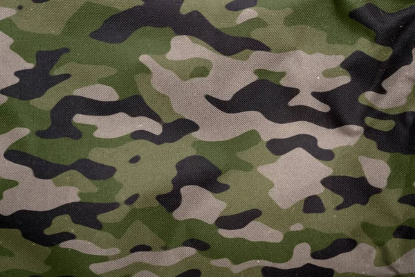 Maille Camouflage Extérieure Motif Bâche Militaire Texture Tissu Camouflage Toile — Photo